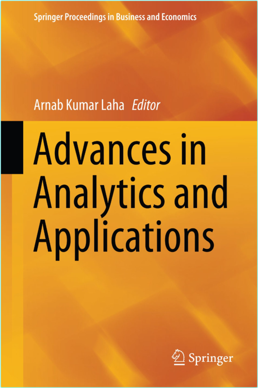 Advances In Analytics And Applications – (Arnab Kumar Laha)