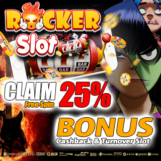 Rockerslot claim bonus 25%