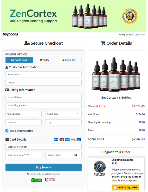 ZenCortex Bottle