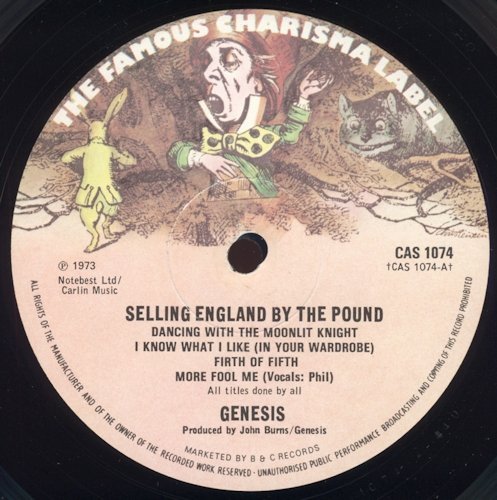 Genesis - Selling England By The Pound (1973) [3LP | Vinyl Rip 24/192] lossless+MP3