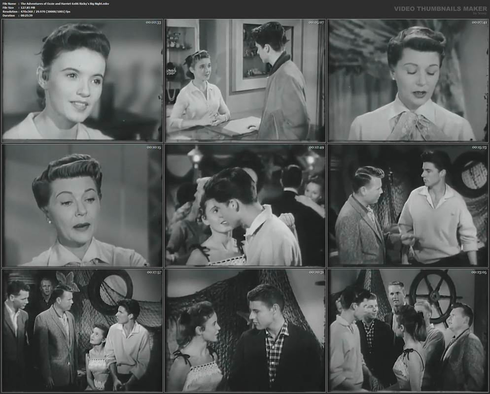 The Adventures of Ozzie and Harriet 6x06 Ricky's Big Night.mkv