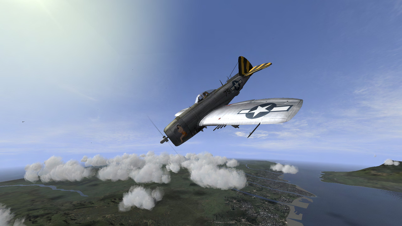 318thFG-73thFS, Le Shima-Okinawa 45, '75' Lt. Te