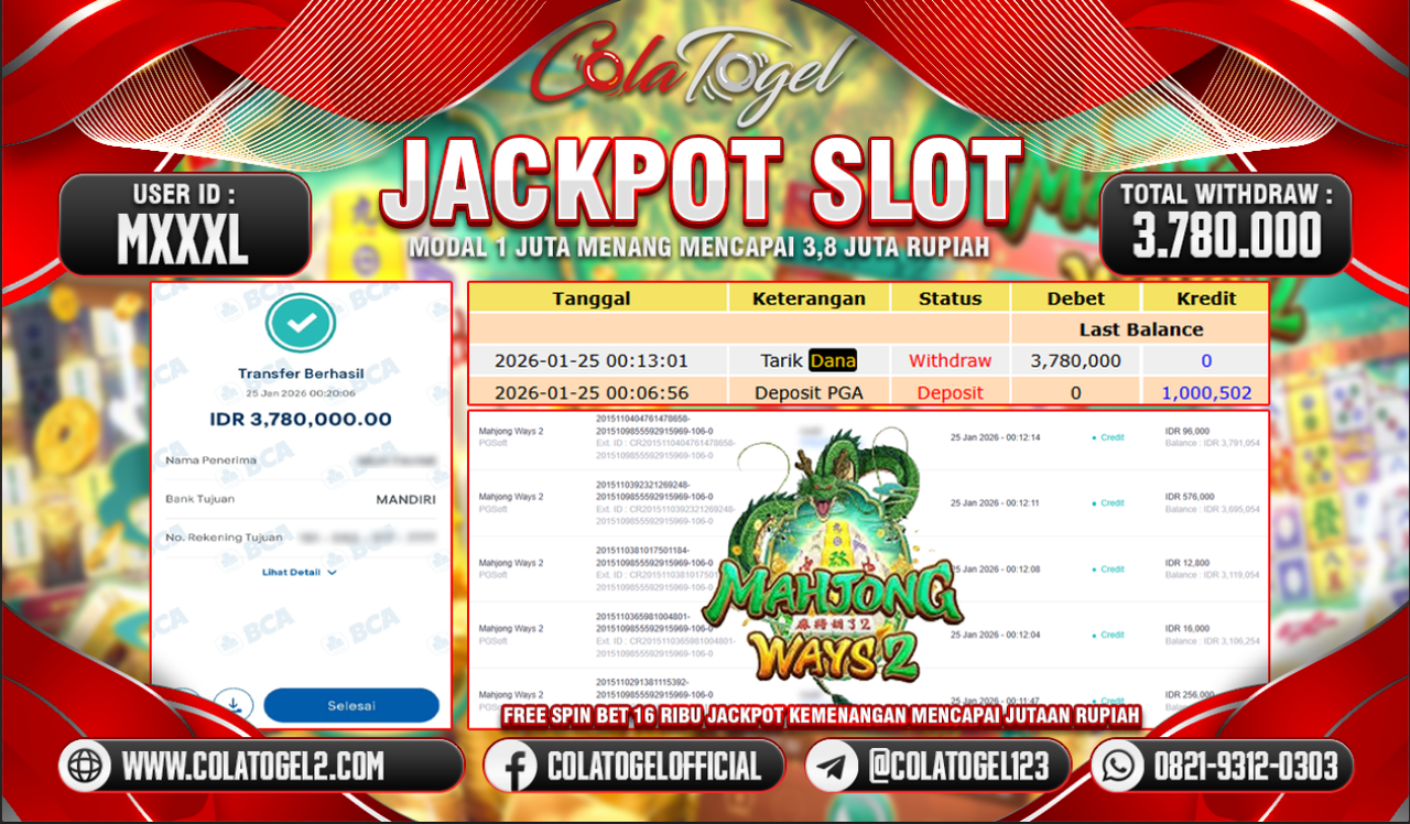 JACKPOT SLOT GACOR!!