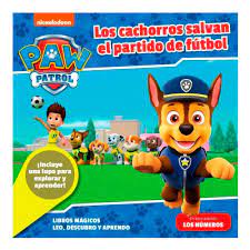 PAW PATROL LOS CACHORROS SALVAN EL PARTIDO DE FUTBOL