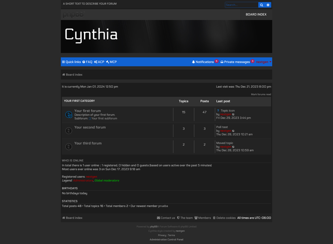 Screenshot 2024-01-01 at 12-51-00 (5) phpBB Styles - Index page