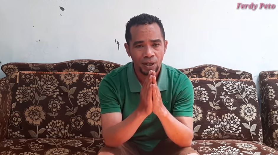 Ferdy Peto meminta haters untuk tidak berpikiran negatif soal sikap manja Betrand Peto kepada Sarwendah