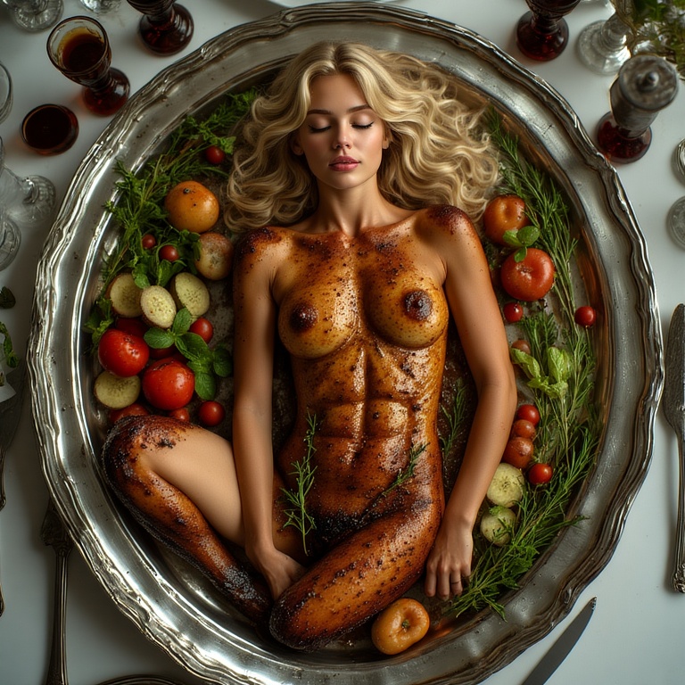 Garden wedding wom served Blonde 0 64