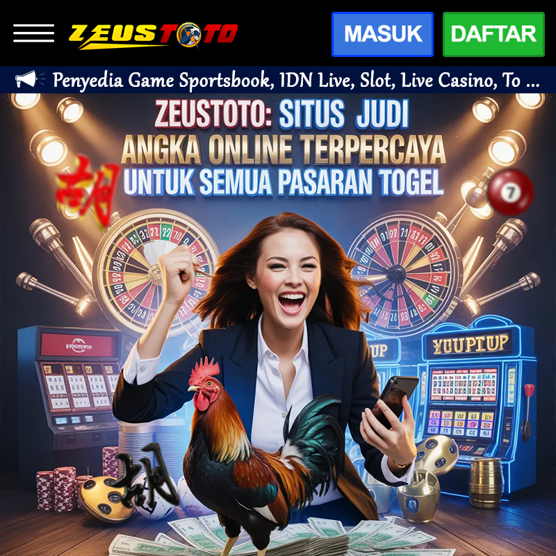 ZEUSTOTO: Situs Judi Angka Online Terpercaya untuk Semua Pasaran Togel image 1