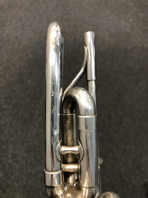 King 1965 Silver Flair Trumpet sn 423119 (13)