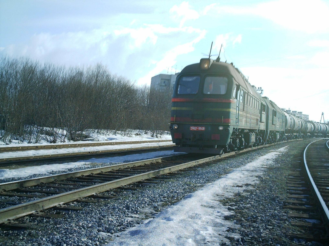 Мурманск, тепловоз