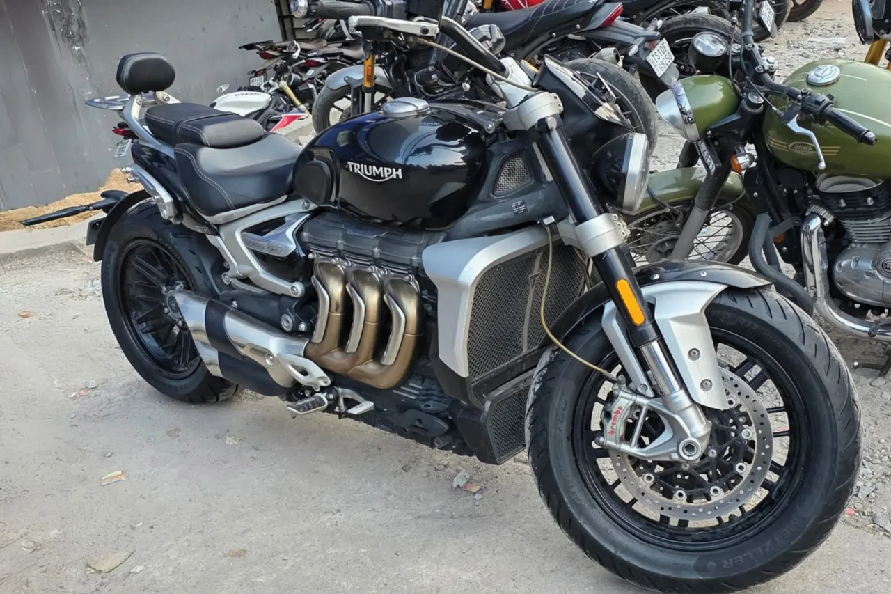 Torque Block tyre expertise for Triumph Rocket 3