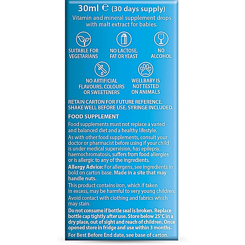 wellbaby drops 30ml wellbaby drops 30ml