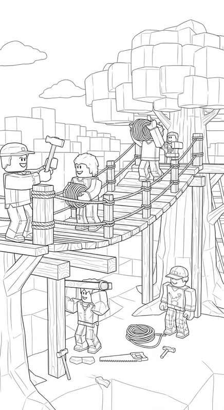 Blocky Roblox style (132)