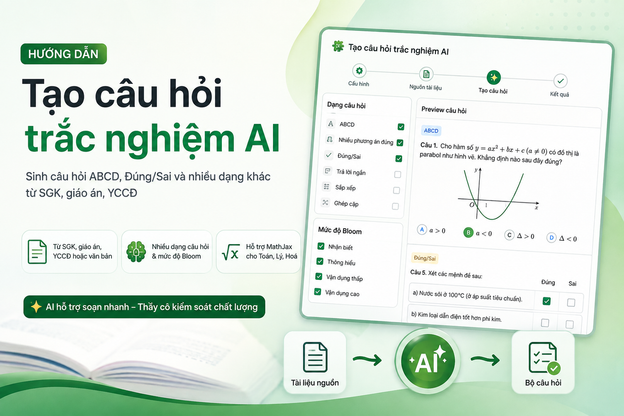 Screenshot công cụ Soạn giáo án (Agent) trên GiaoVienTot