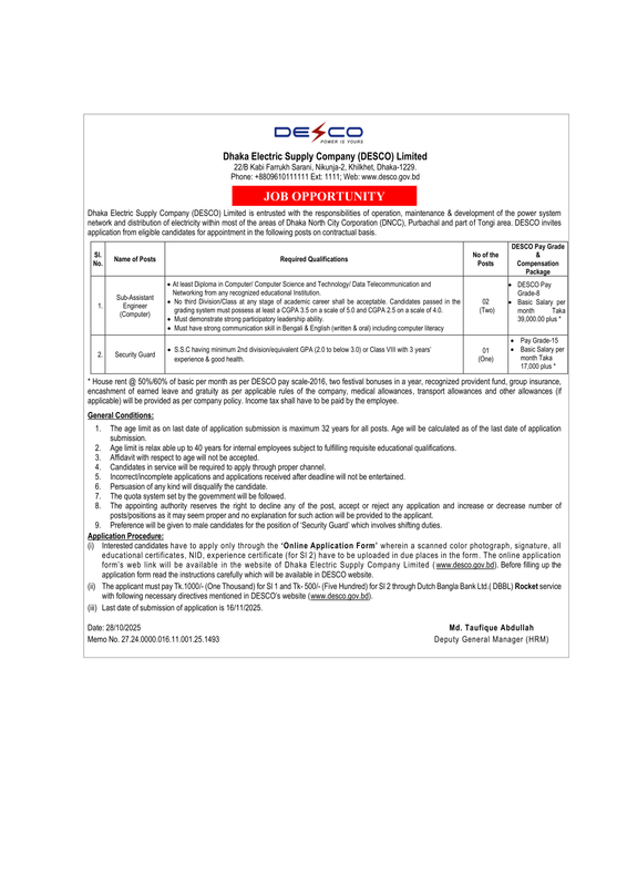 DESCO-Job-Circular-2025-PDF