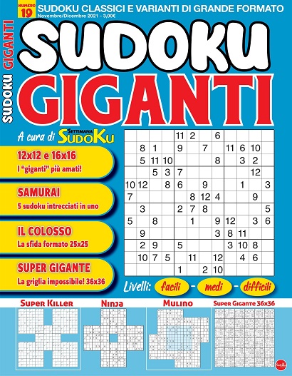 Sudoku-Giganti-N-019-Novembre-Dicembre-2021