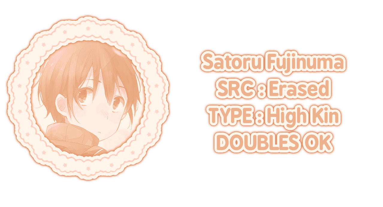satoru fujinuma satoru fujinuma