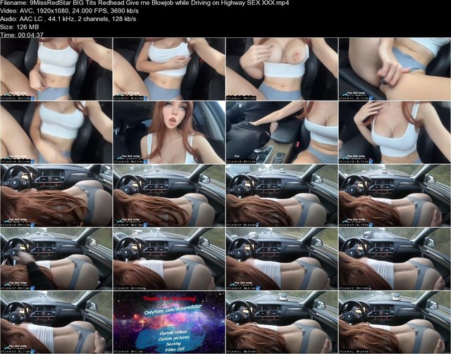 Busty Girl Give Me Blowjob While Driving On Highway 2