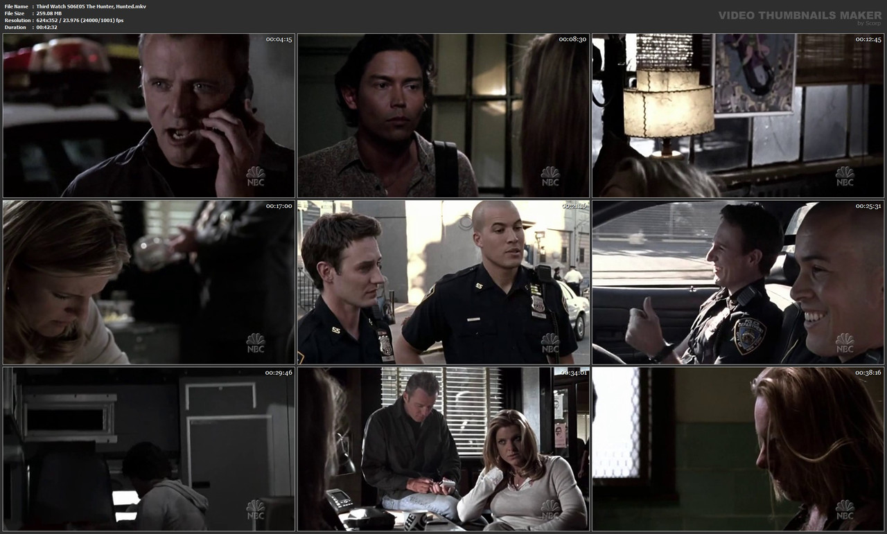 Third Watch S06E05 The Hunter, Hunted.mkv