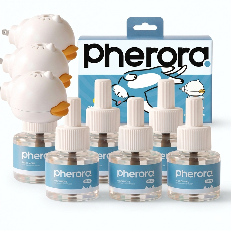 Pherora 3 diffusers + 6 refills kit