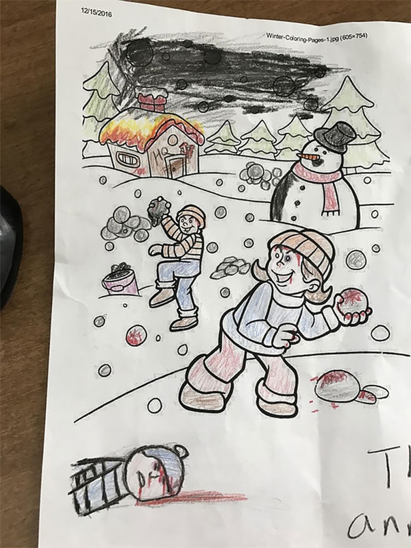 Вот что происходит, когда взрослые берут в руки раскраску для детей