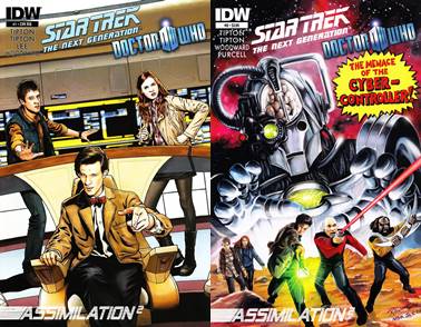 Star Trek - The Next Generation / Doctor Who - Assimilation2 #1-8 (2012) Complete