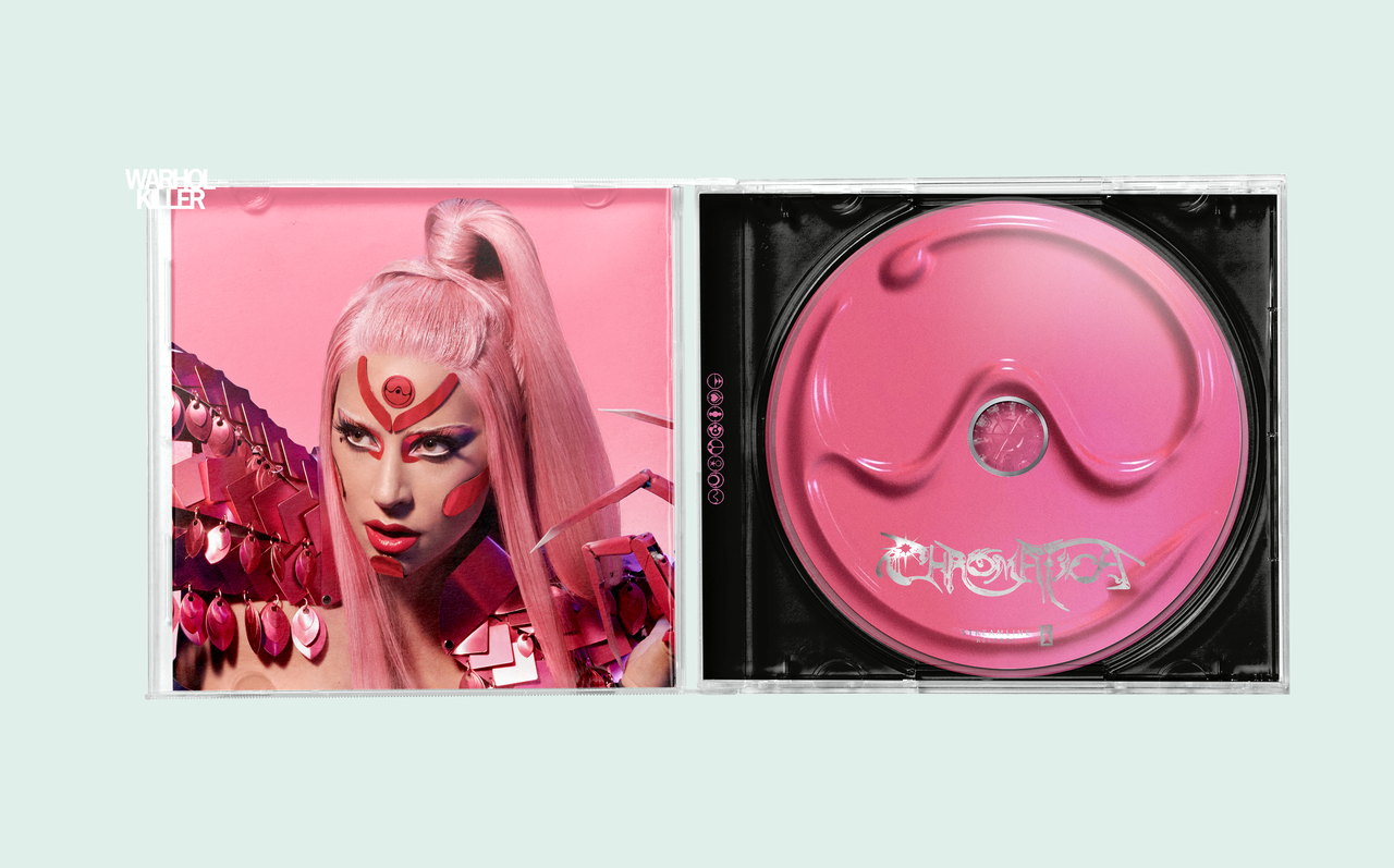 Chromatica Mock Cd Jewel Digipack Case Fan Art Gaga Daily