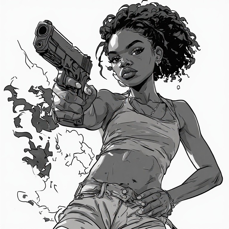 GTA-s-ebony-girl-holding-gun-L-(13)