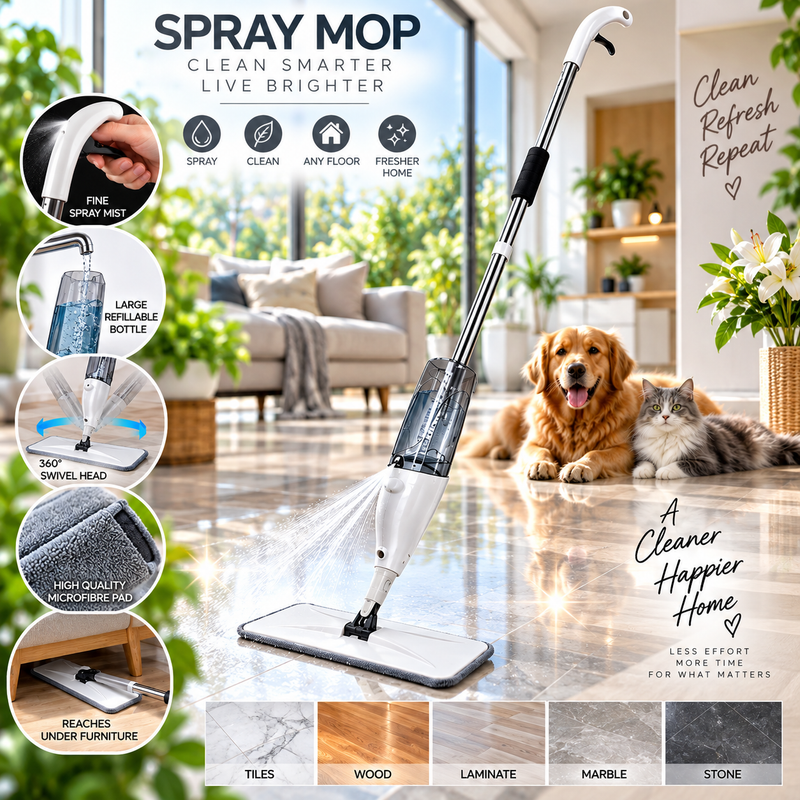 700ml Spray Mop Floor Cleaner