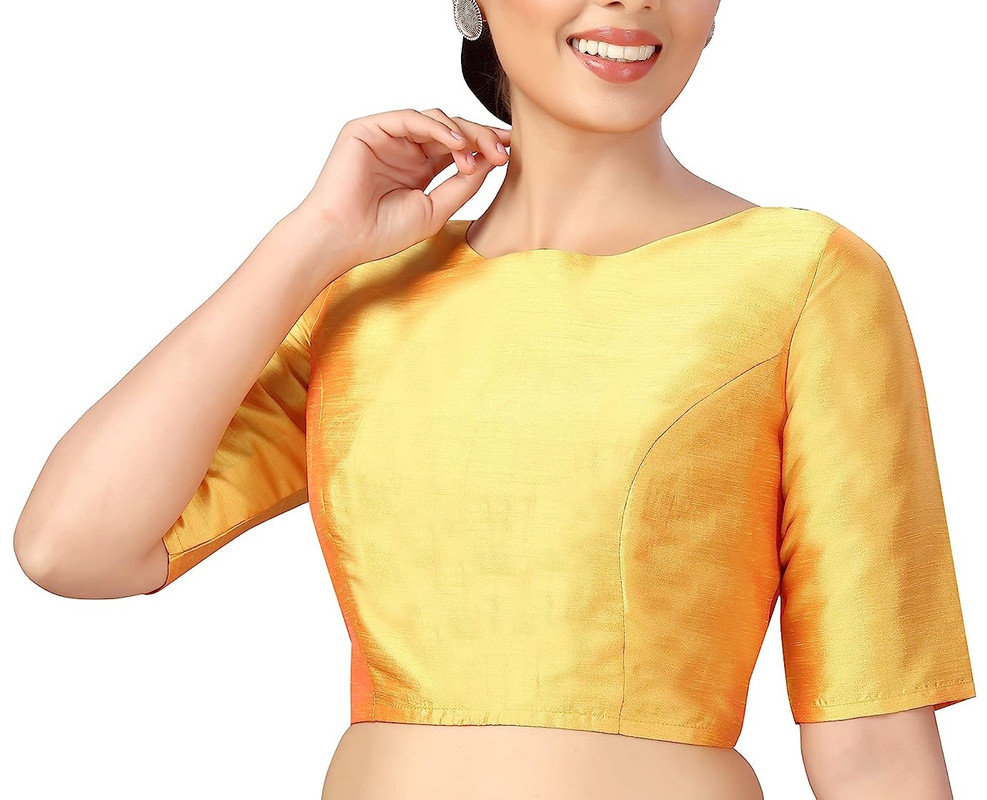 Para mujer Blusa Diseñador Hermosa Lehenga Prenda para el torso recortada Fiesta Ropa Choli Saree Blusa - Imagen 37 de 51