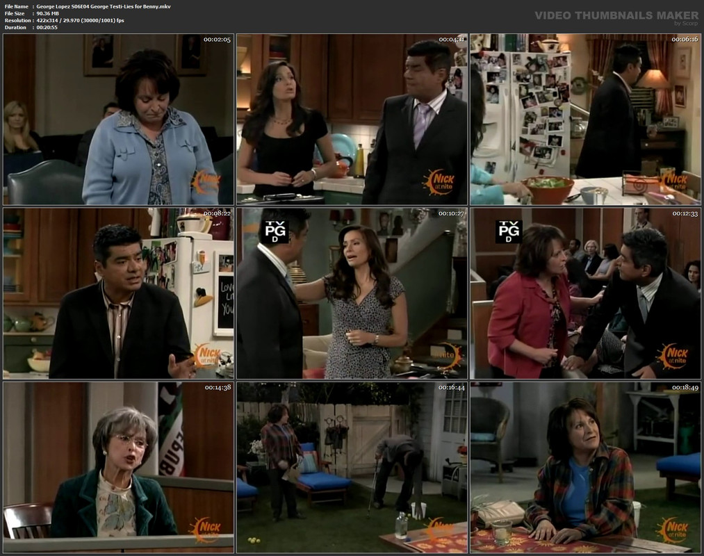 George Lopez S06E04 George Testi-Lies for Benny.mkv