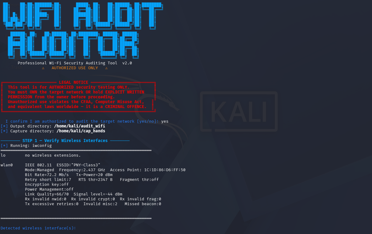 Wifi Auditor