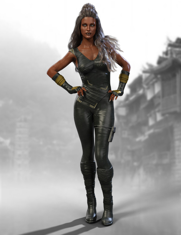 X-Fashion Warrior Outfit for Genesis 8 Female(s) X-Fashion Warrior Outfit for Genesis 8 Female(s)