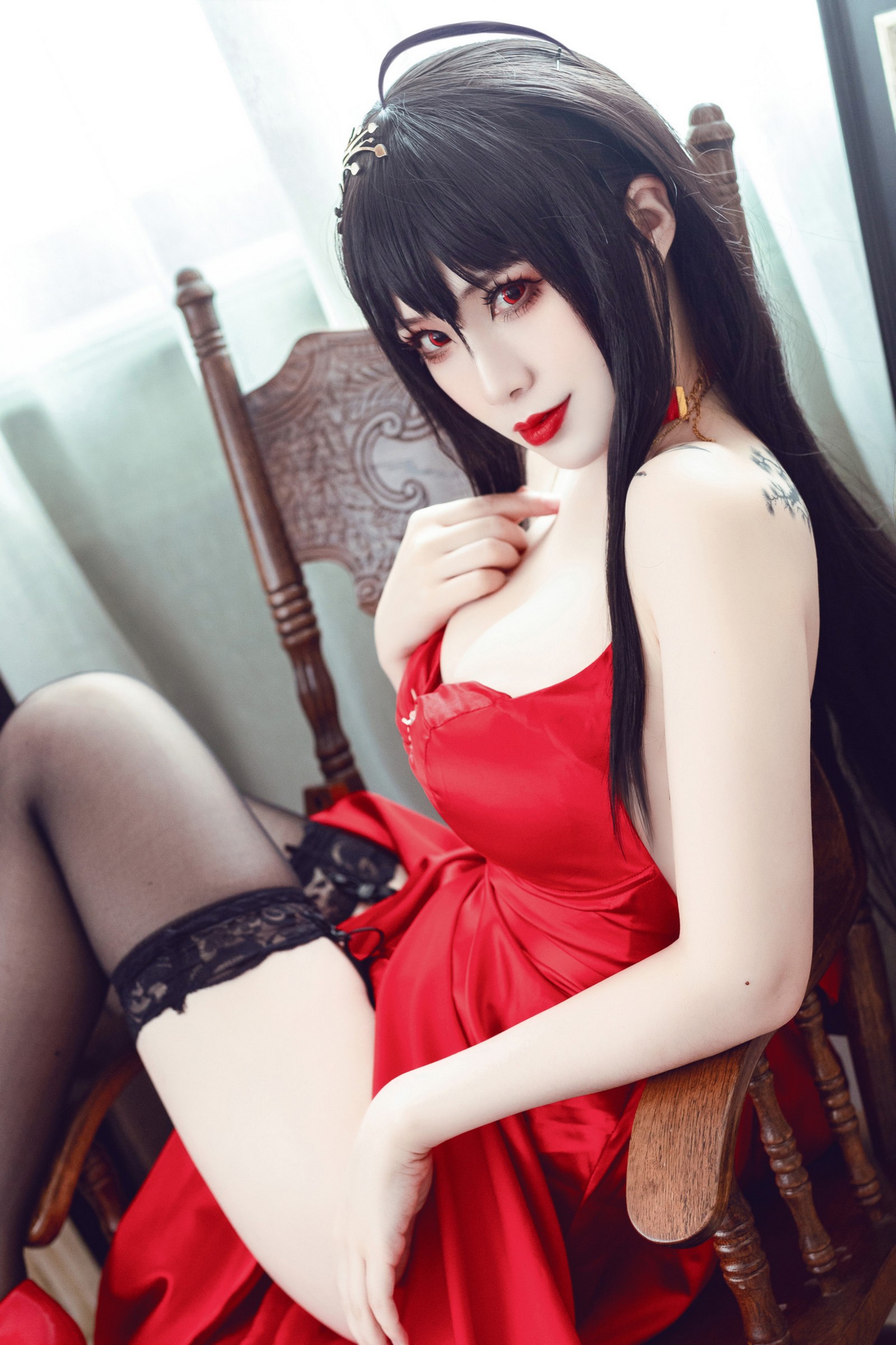 羊大真人 – 大凤 毒苹果 Cosplay 高清写真集（15P-153.3MB）碧蓝航线插图6