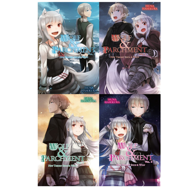 Wolf & Parchment: New Theory Spice & Wolf LIGHT NOVELS 1-4 TP