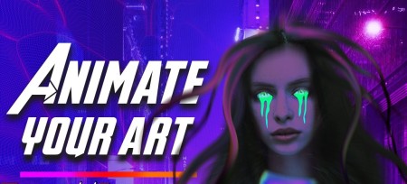 Photoshop and After Effects Animation : animate your artworks