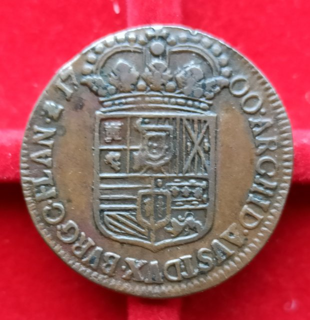 Liard de Carlos II de Brujas 1700 IMG-20210721-133127