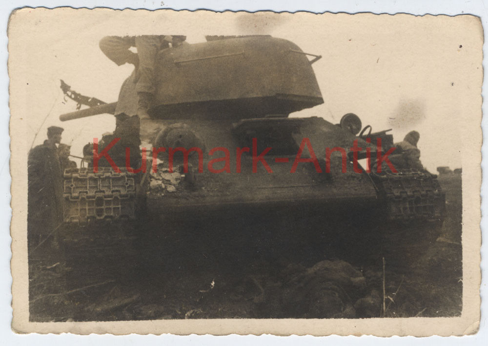 Foto Wehrmacht 3. TK Panzer Div. Stug Sturmgeschütz Russland