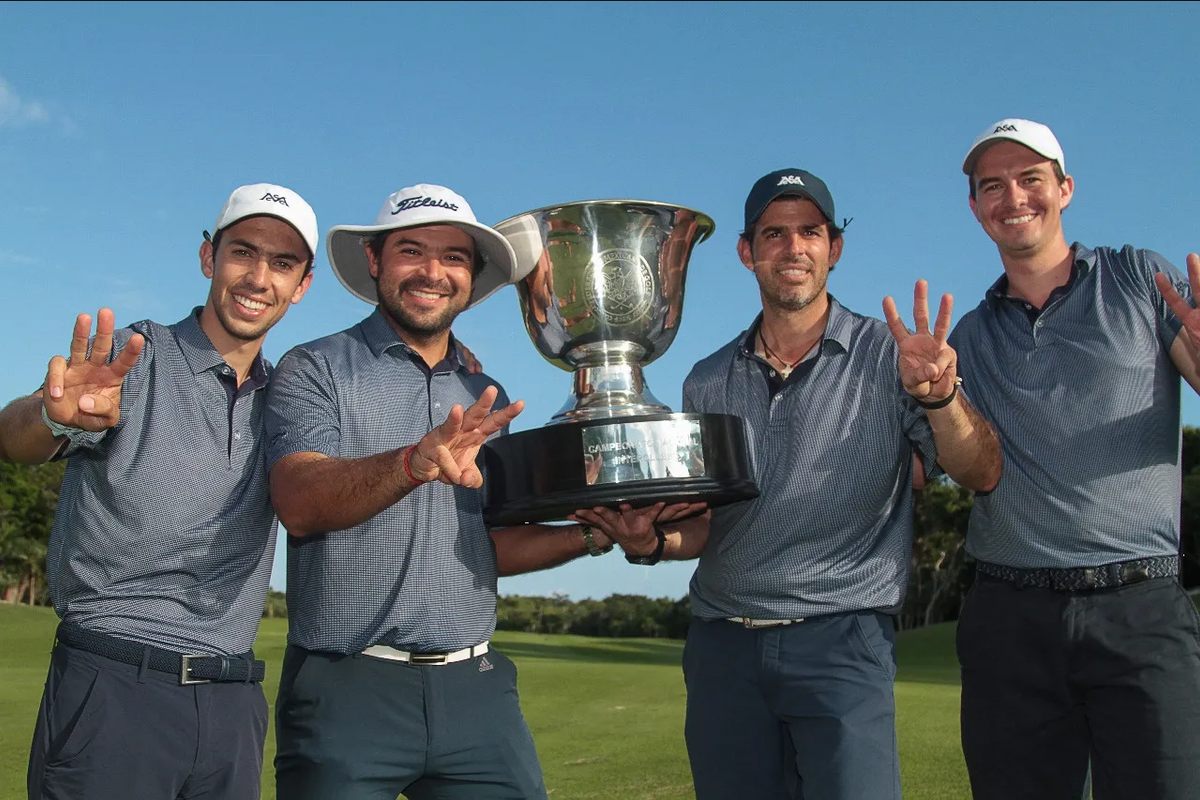 Ciudad de México es campeón del LXVII Campeonato Nacional de Golf