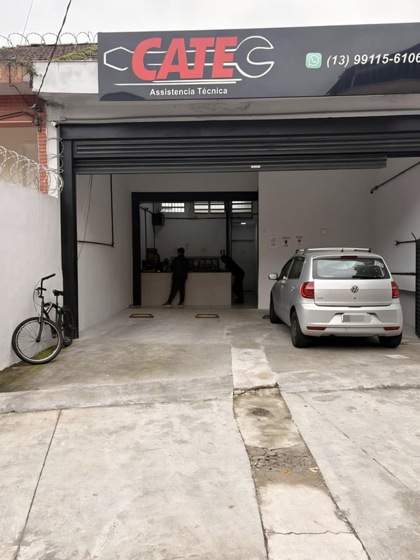 Entrada da loja CATEC