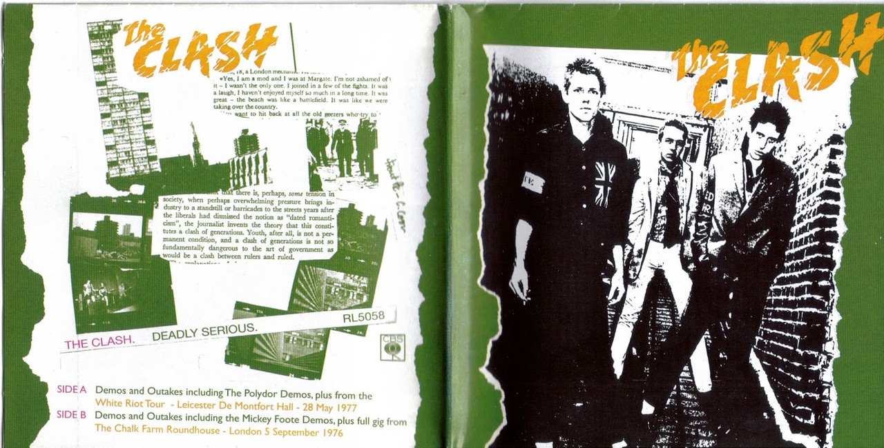 front - The Clash - Deadly Serious (2CD) (1977)