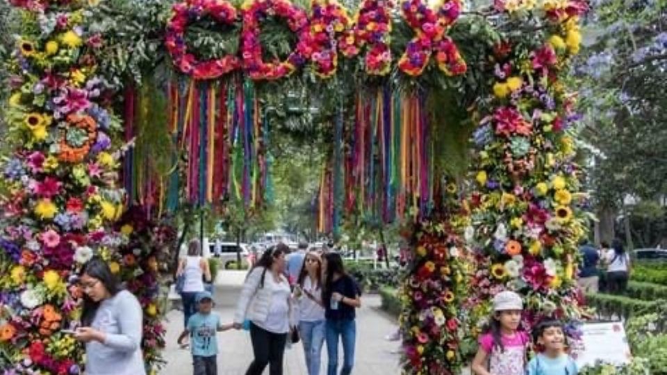 Saca la cámara: Festival de las flores y jardines de la CDMX ya inició y aquí se encuentra