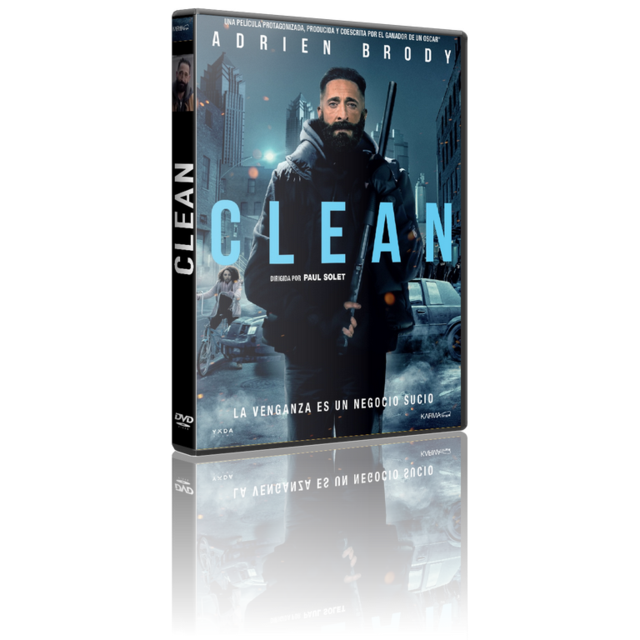 Portada - Clean (Estreno 2025) [DVD9 Full][Pal][Cast/Ing][Sub:Cast][Drama][2021]