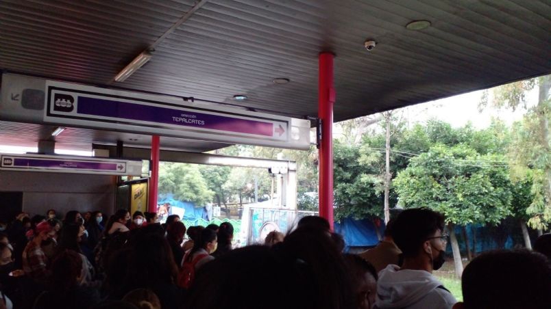 Autoridades cierran de manera parcial Metrobús Tacubaya; Estás son las alternativas