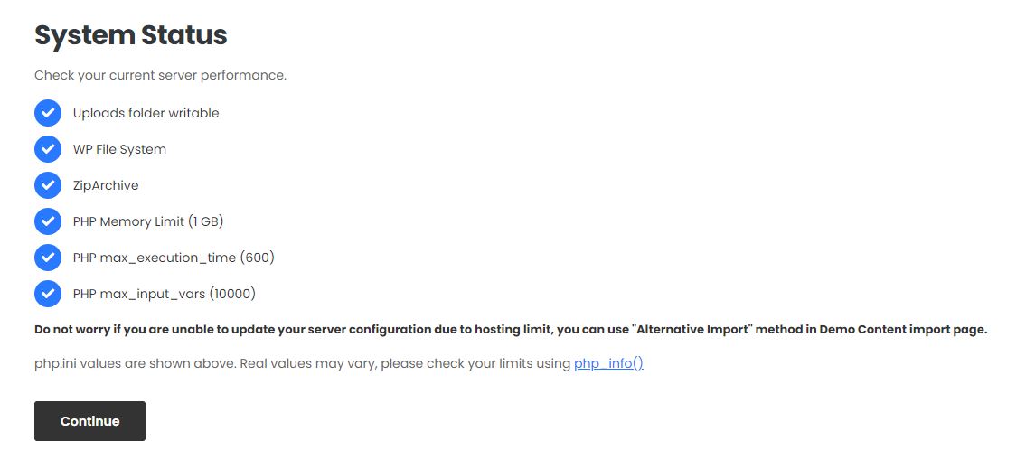 import-demo1-system-status