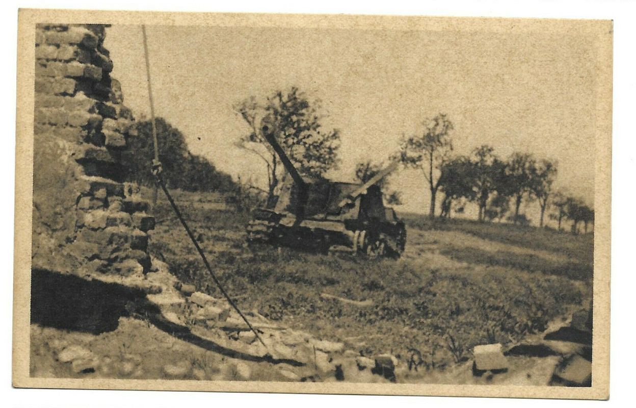 WÜSTPOHLOM  VELKÁ POLOM - ZERSTÖRTER JAGDPANZER