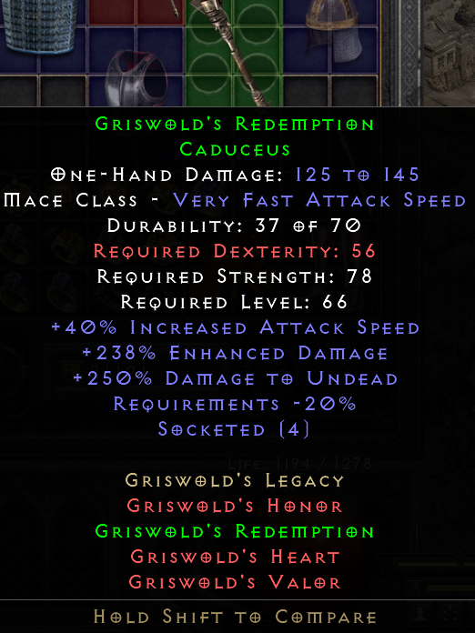 Griswold's Redemption (near Perfect) Topic d2jsp