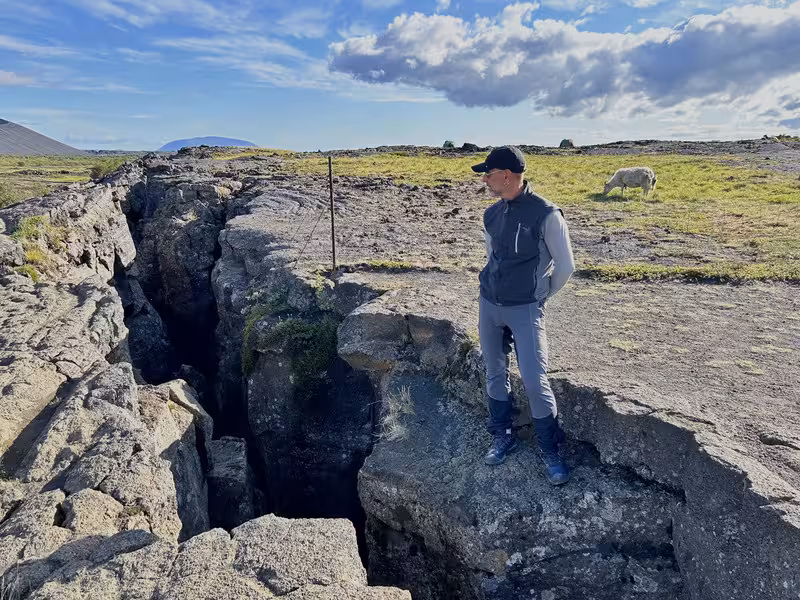 ISLANDIA, 21 DÍAS EN UN 2º VIAJE A LA TIERRA DEL HIELO Y FUEGO - Blogs de Islandia - 9/07/2025 REPETIMOS GODAFOSS ,ALDEYJARFOSS, PERÍMETRO DEL MYVATN Y GRJOTAGJA (25)