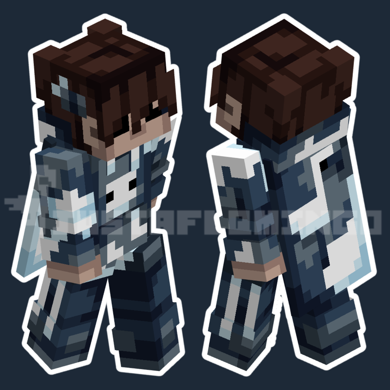 Emo Flqmingo Minecraft Skin
