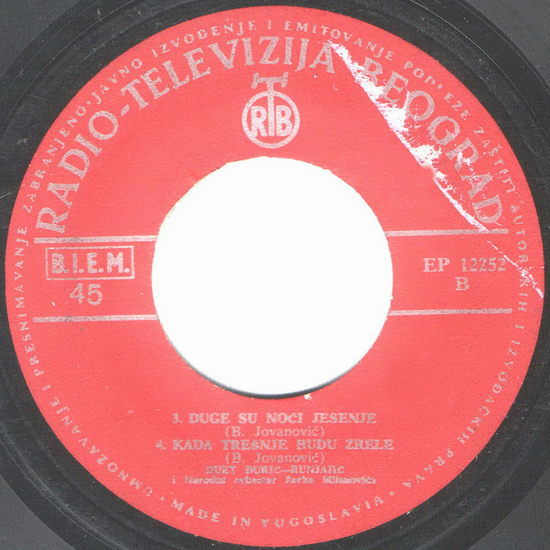 Duet Djuric - Runjajic 1965-2 sB